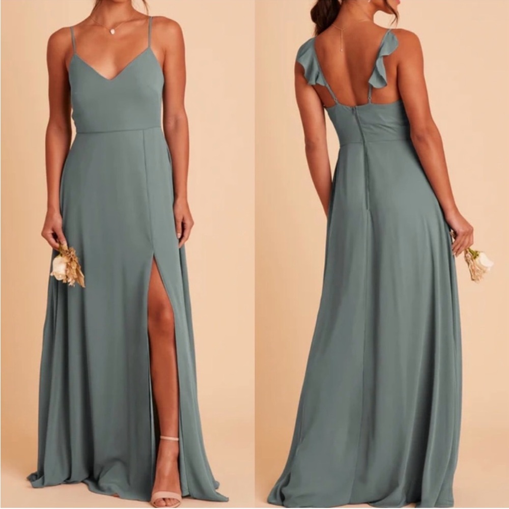 Birdy Grey Adelle Dress Maxi Gown Chiffon Sea Glass Green | 2XL